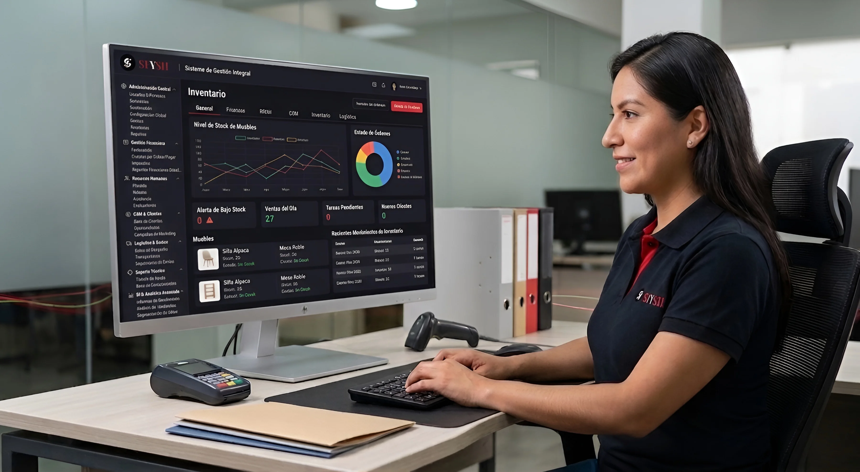 Persona usando sistema SFYSH - Desarrollo de Software
